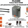 FILO400 - pohon Nice Home pro posuvnou bránu do hmotnosti 400 kg